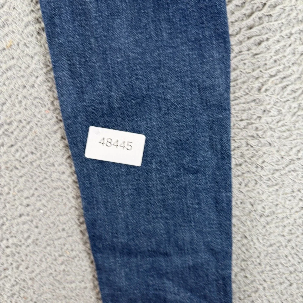 Hollister Jeans Men 31x32 Blue Cotton Denim‎ Skinny Workwear Distressed Stretch